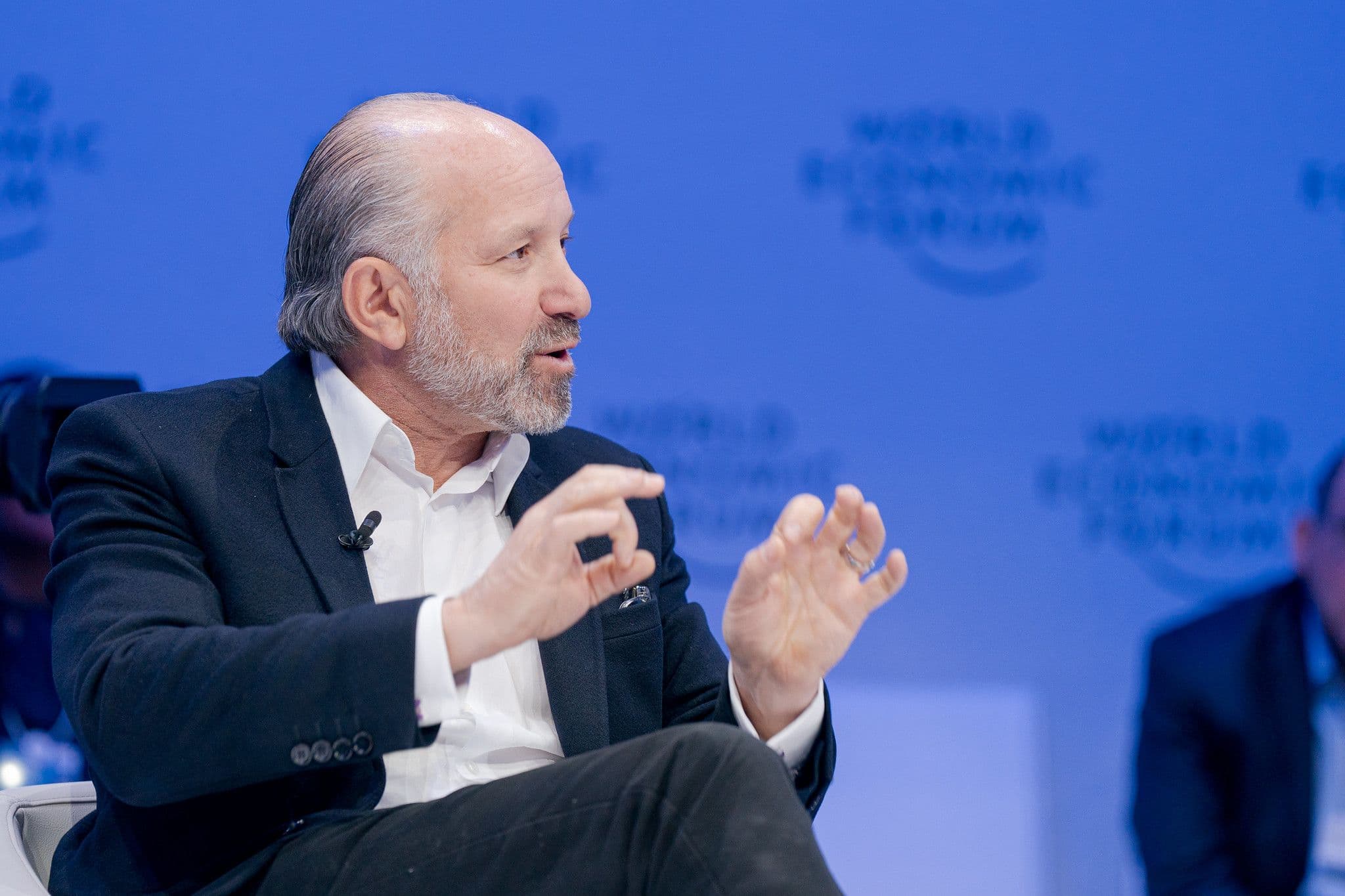 Howard Lutnick, Chairman and Chief Executive Officer, Cantor Fitzgerald, Speaks at a World Economic Forum event (World Economic Forum)