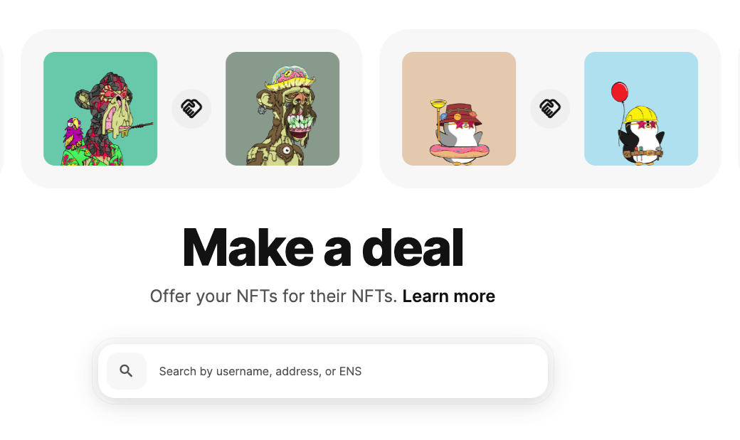 Deals (OpenSea.io)