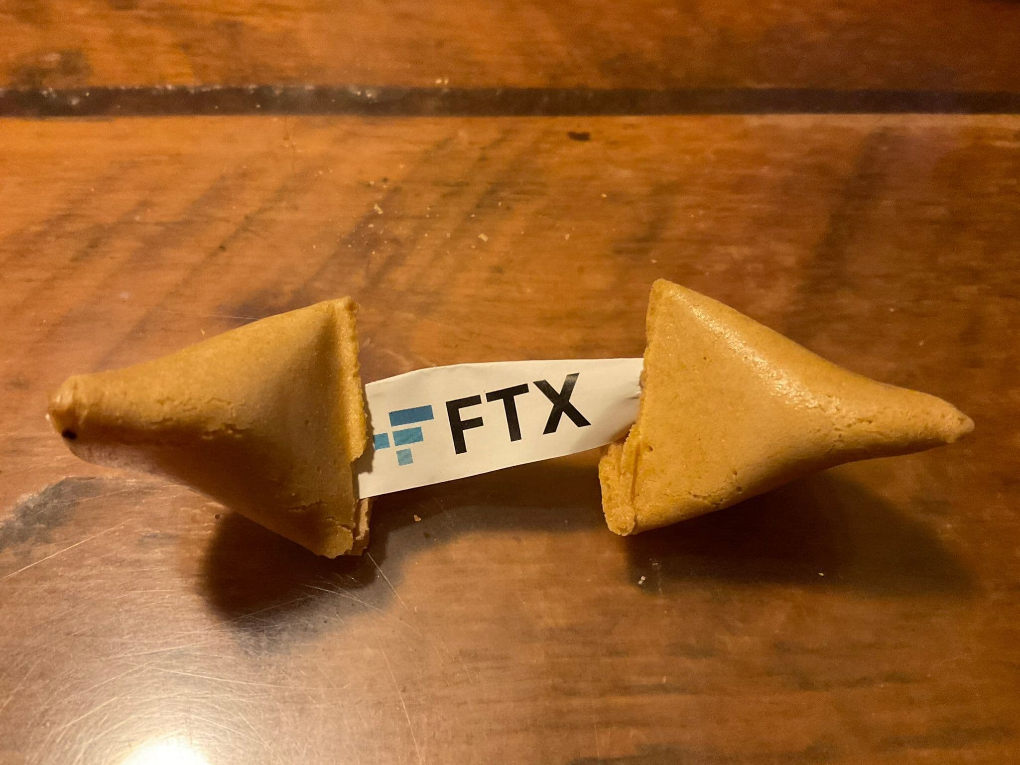 FTX fortune cookie