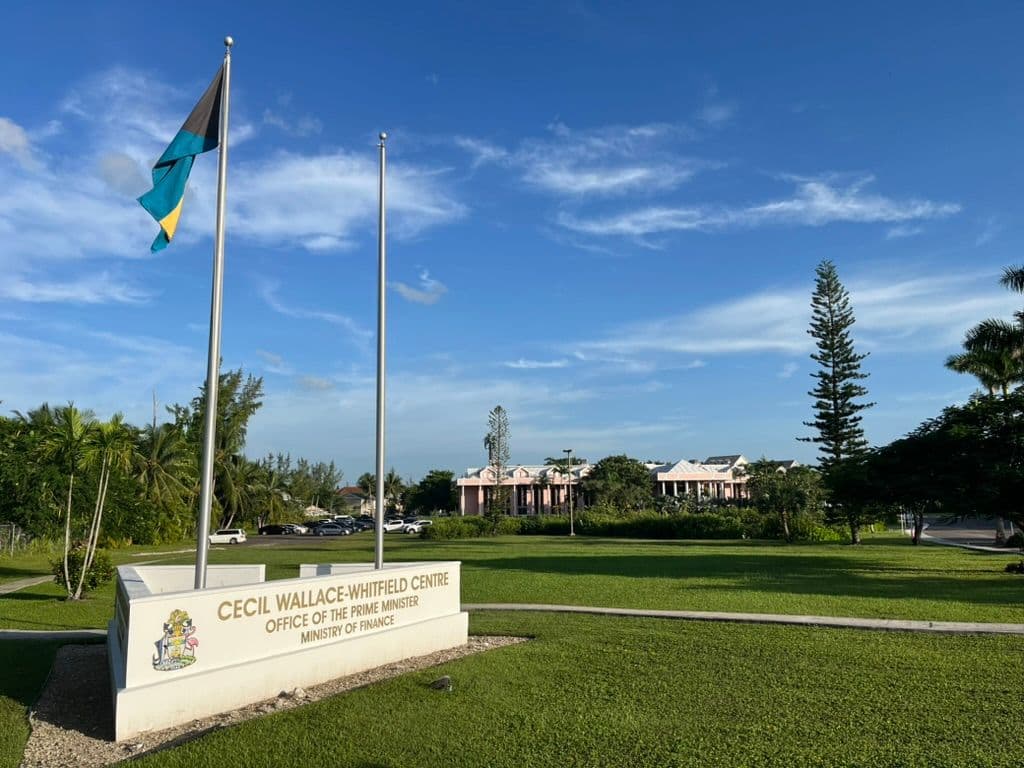 Cecil Wallace-Whitefield Centre, Office of the Prime Minister, Ministry of Finance, The Bahamas (CoinDesk/Amitoj Singh)