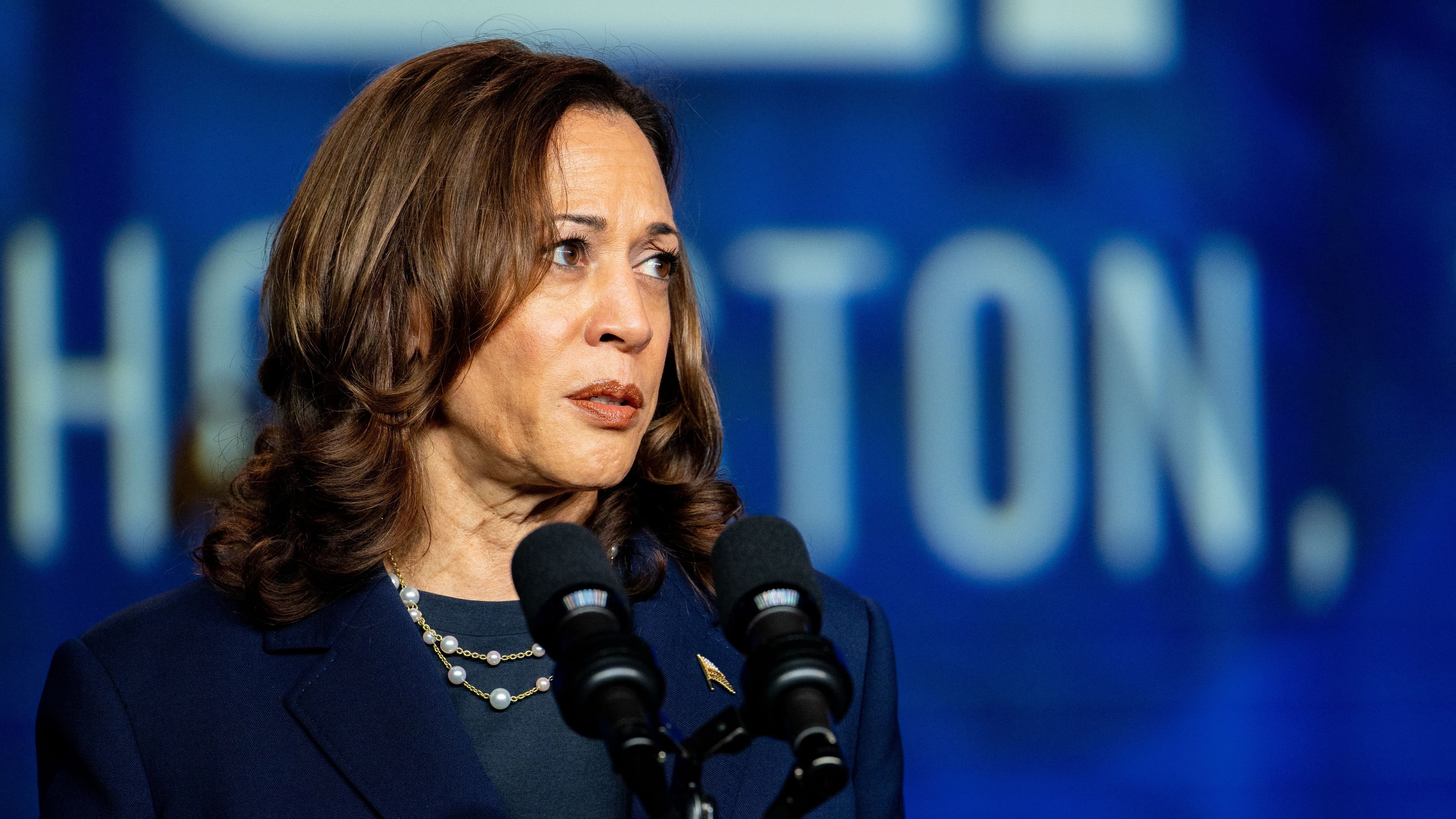 Vice President Kamala Harris Speaks At Sigma Gamma Rho Sorority's Boule In Houston