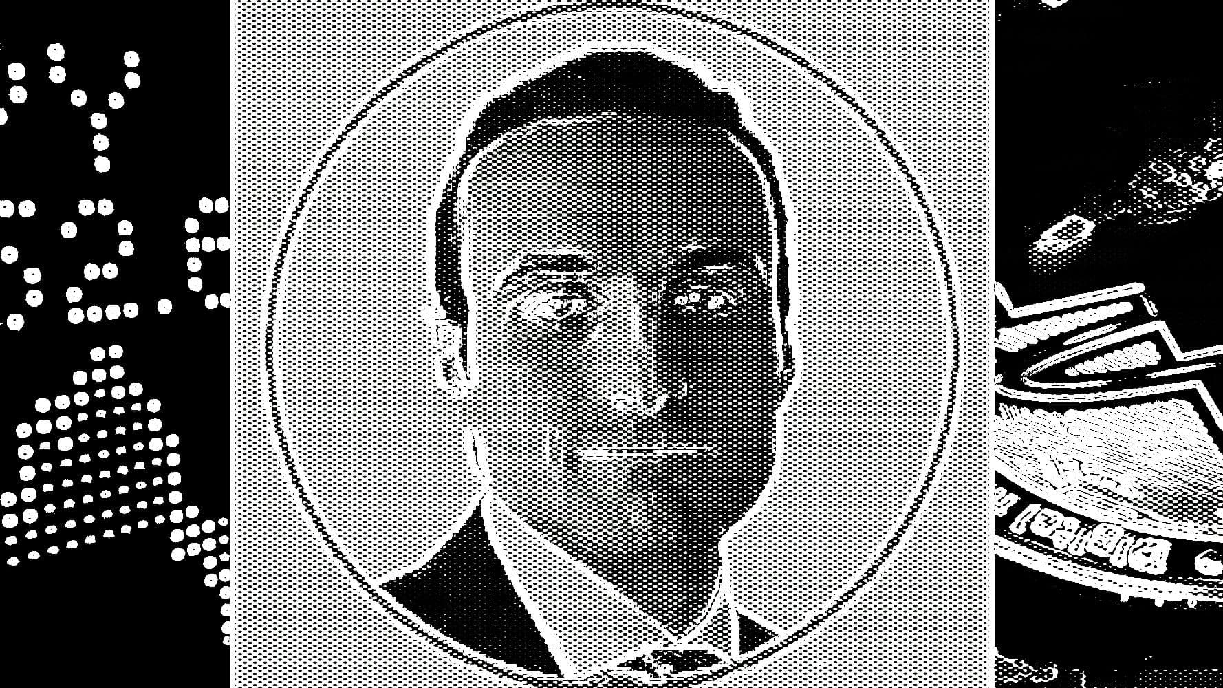 16:9. Lapo Guadagnuolo Senior Director at Standard & Poor's (Tyler Prahm/S&P/DrawKit Illustrations, modified by CoinDesk)