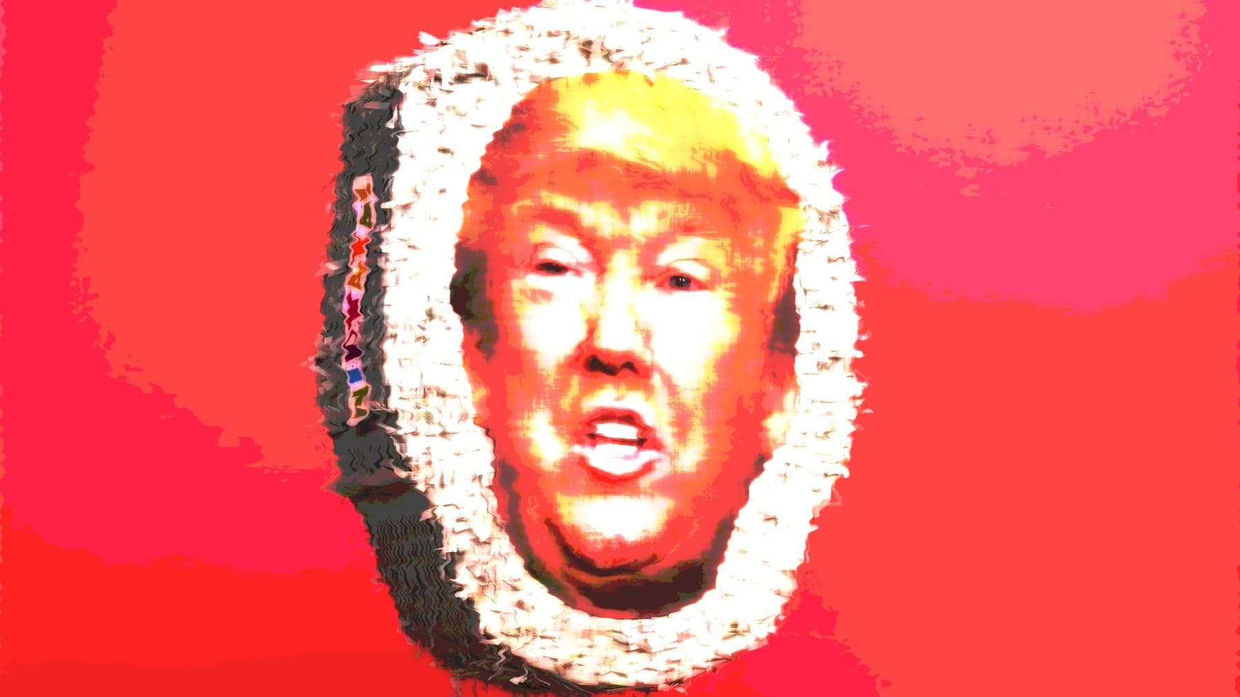 16:9 Donald Trump (NIPYATA!/Unsplash, modified by CoinDesk)