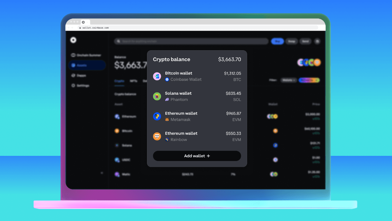 Coinbase Wallet web app (Coinbase)