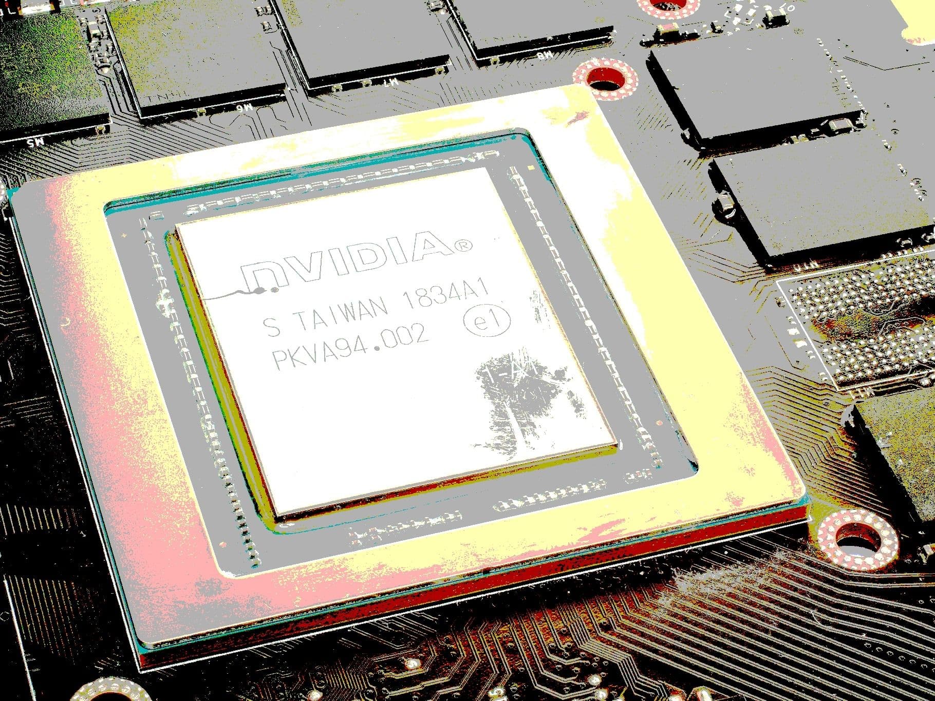 GPU prices have taken a toll, and it's hitting Nvidia's bottom line. (FritzchensFritz/Creative Commons, modified by CoinDesk)