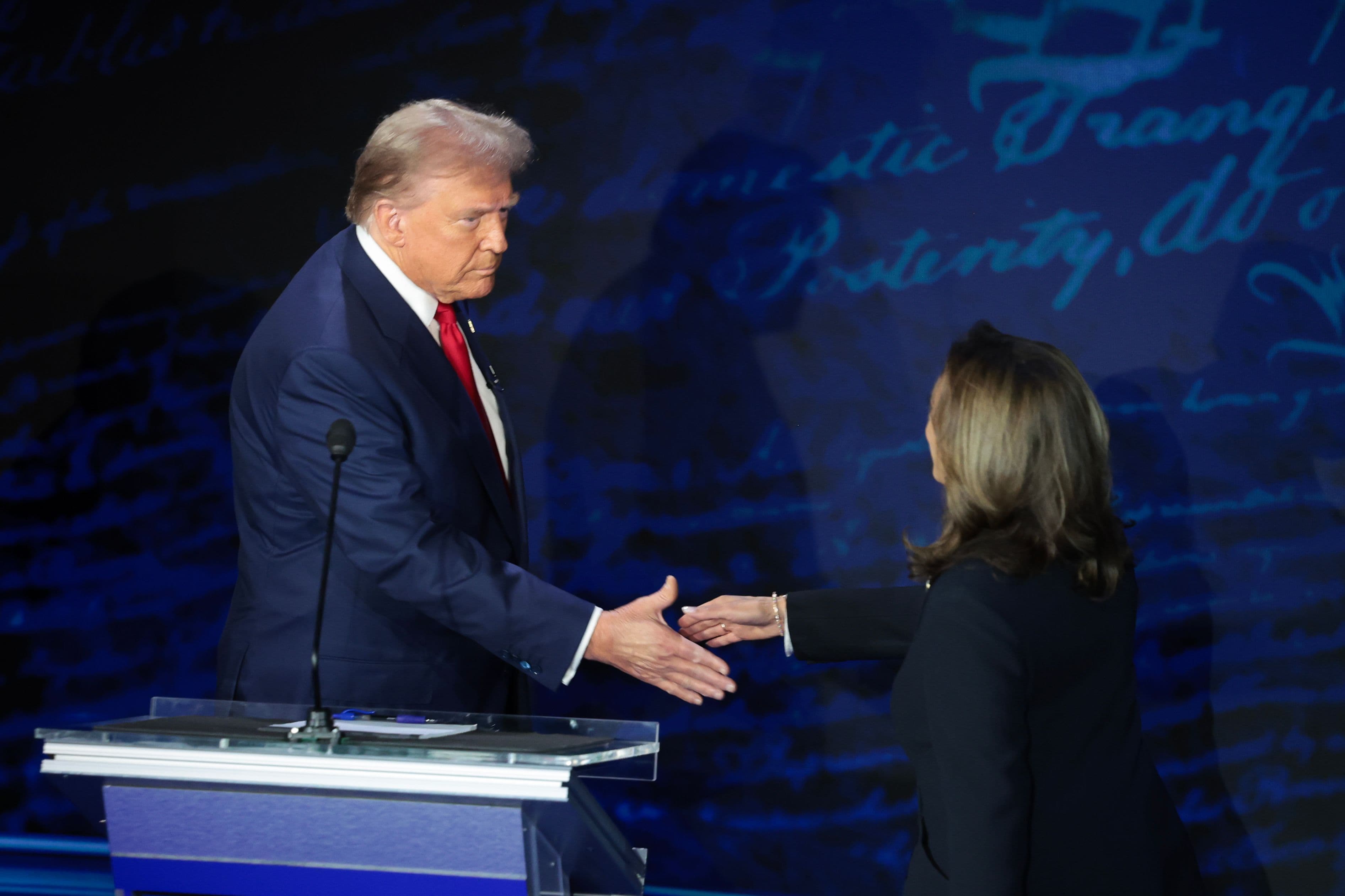 ABC News Hosts Presidential Debate Between Donald Trump And VP Kamala Harris At The National Constitution Center In Philadelphia