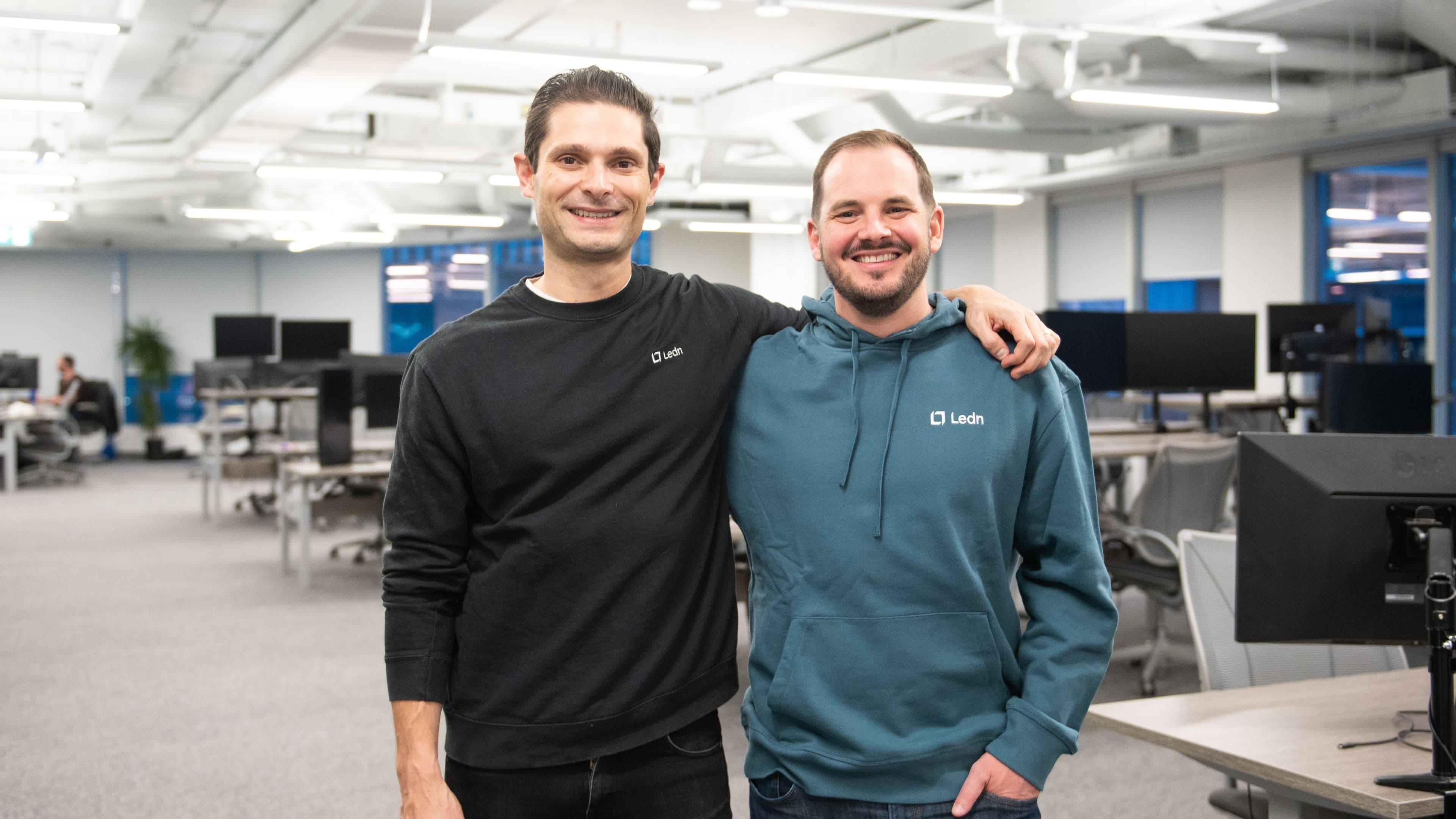 16:9 crop Ledn co-founders Mauricio Di Bartolomeo (left) and Adam Reeds (Ledn)