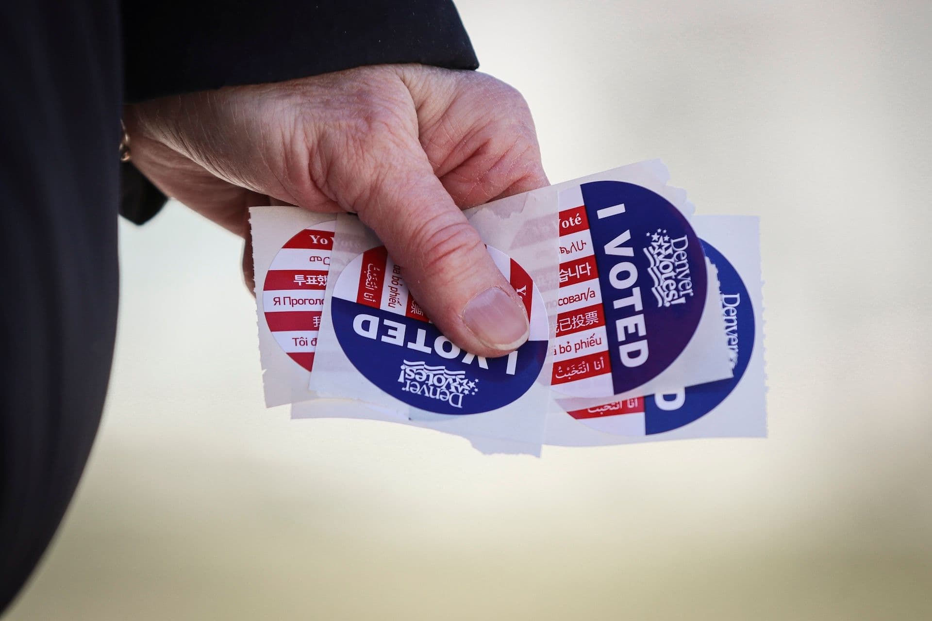 Voters Cast Ballots In States Across The Nation On Super Tuesday