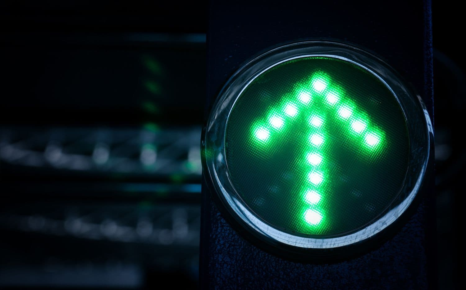 Green light arrow