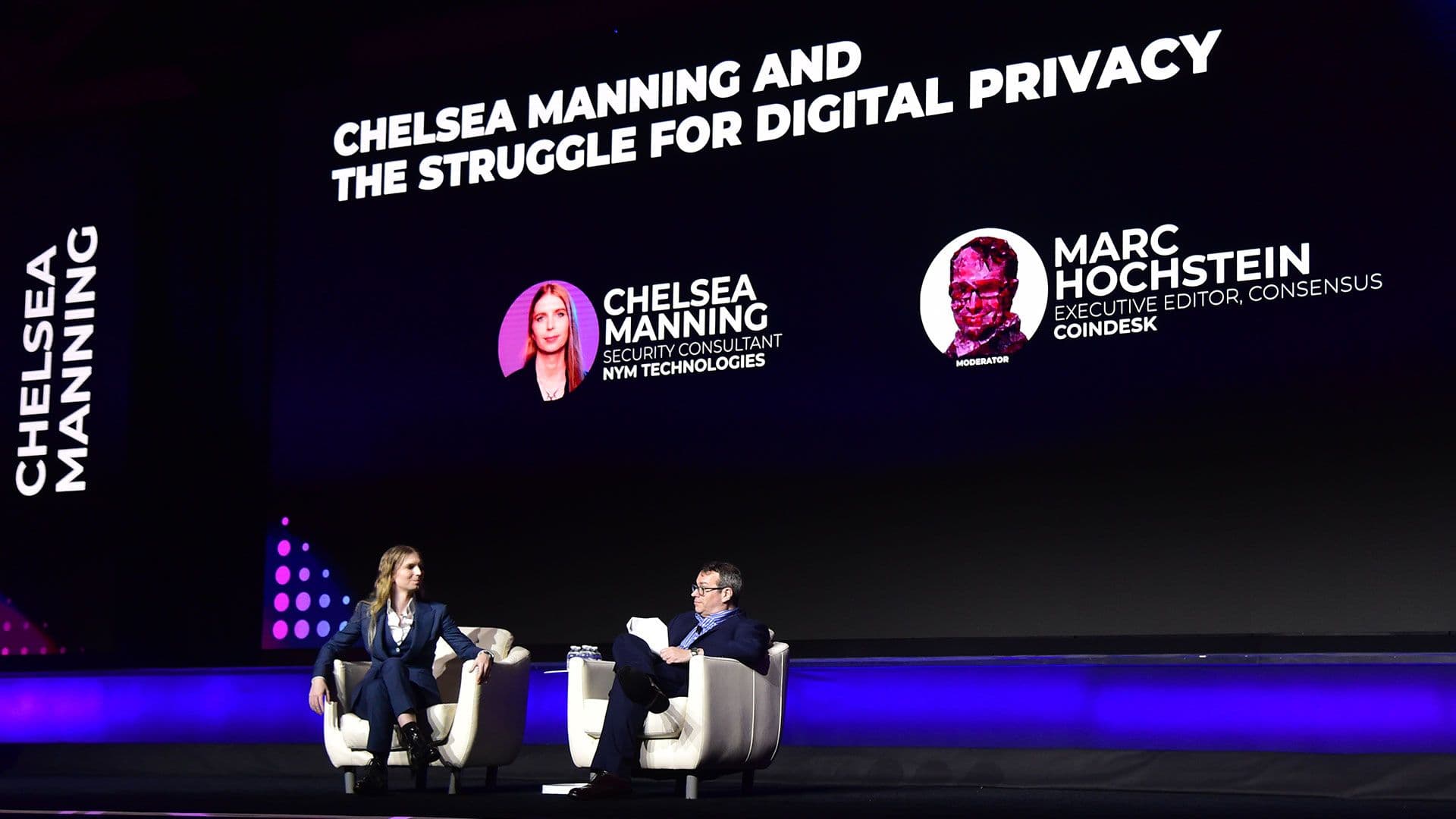 Chelsea Manning and the Struggle for Digital Privacy, Austin Convention Center: Mainstage, Austin, Texas, USA - 27 Apr 2023