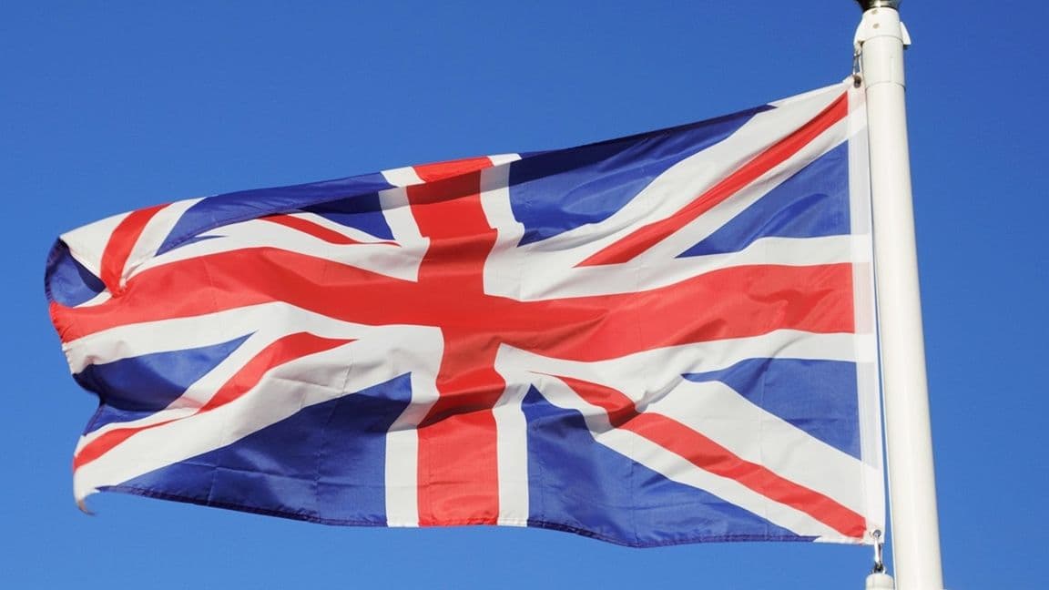 16:9 UK United Kingdom British England Flag (Unsplash)