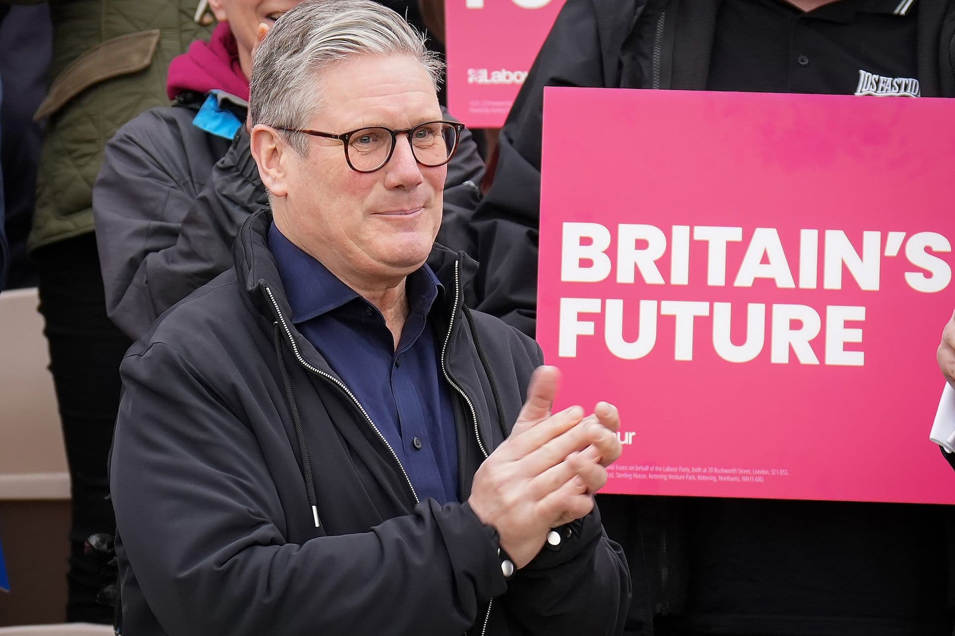 Labour Leader Keir Starmer Meets New Labour MP Chris Webb