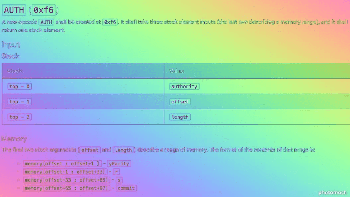 EIP-3074 proposal