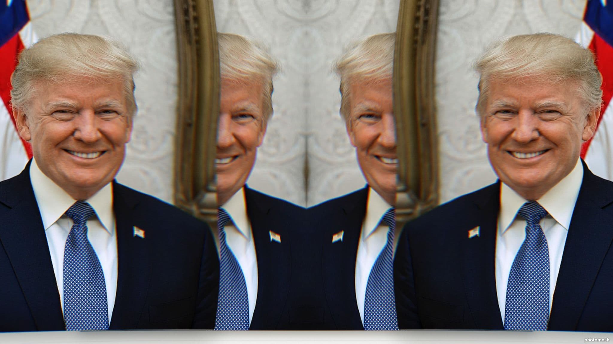 Donald Trump (Shaleah Craighead/Wikimedia Commons, modified by CoinDesk)