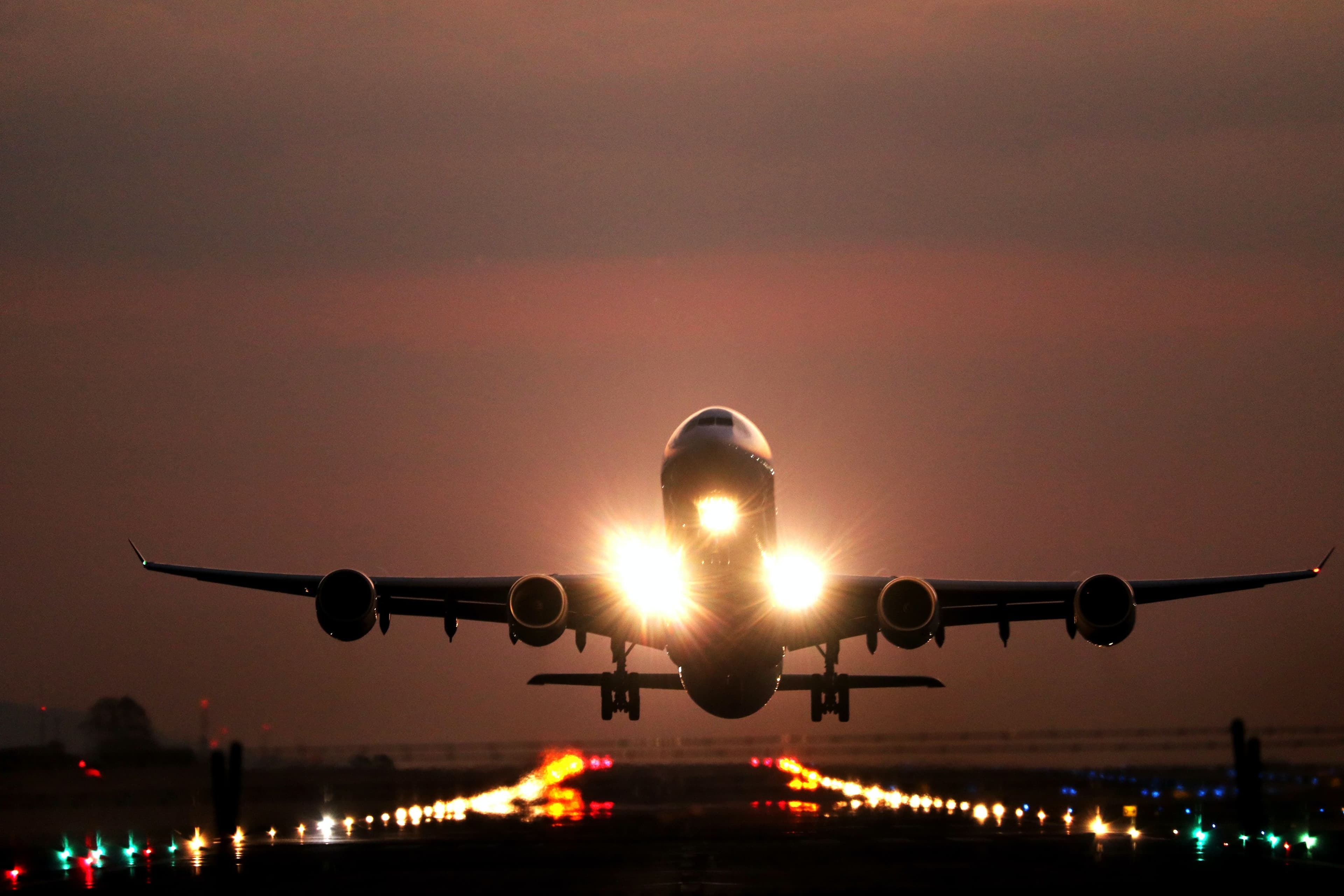 Plane takeoff