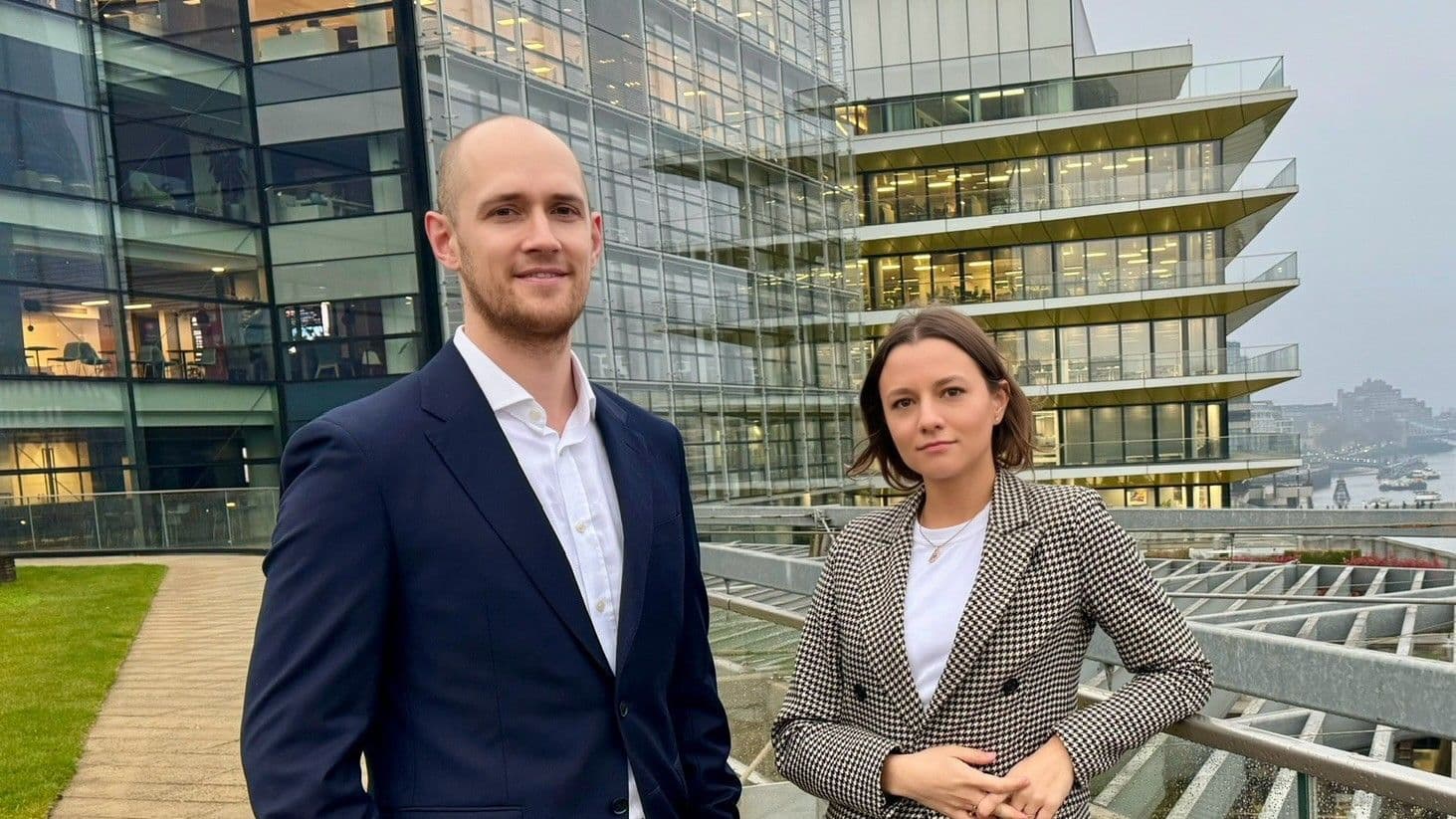 Alex McFarlane and Mélodie Lamarque, co-founders of Keyring Network (Courtesy Keyring Network)