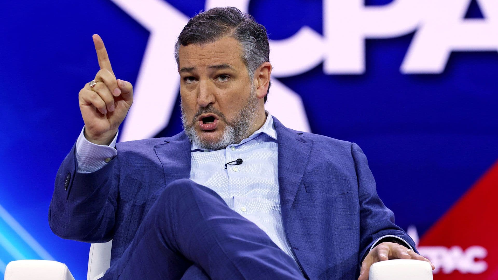 U.S. Sen. Ted Cruz (R-TX) speaks during the annual Conservative Political Action Conference (CPAC) on March 2, 2023 in National Harbor, Maryland. (Alex Wong/Getty Images)