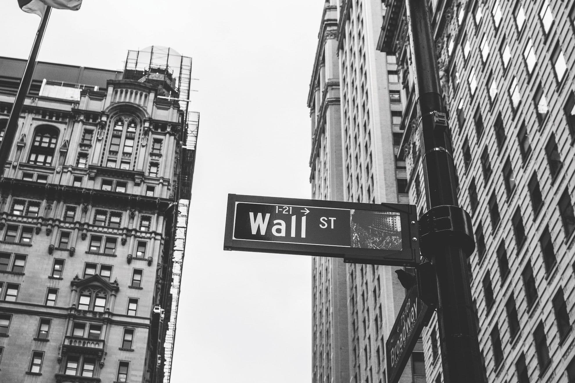 Wall Street sign