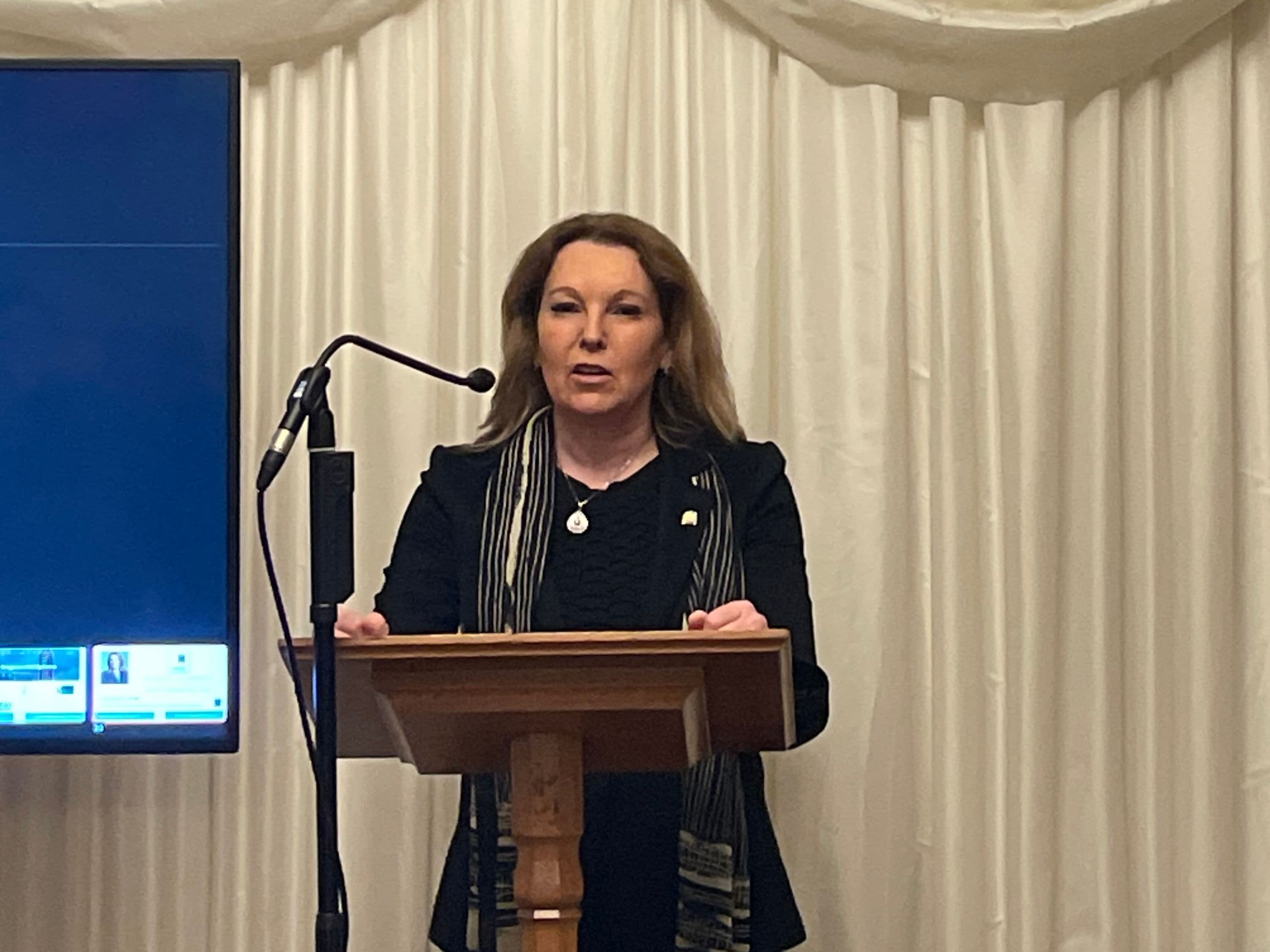 16:9 UK MP Natalie Elphicke Calls for the Government to do More for Blockchain (Camomile Shumba / CoinDesk)