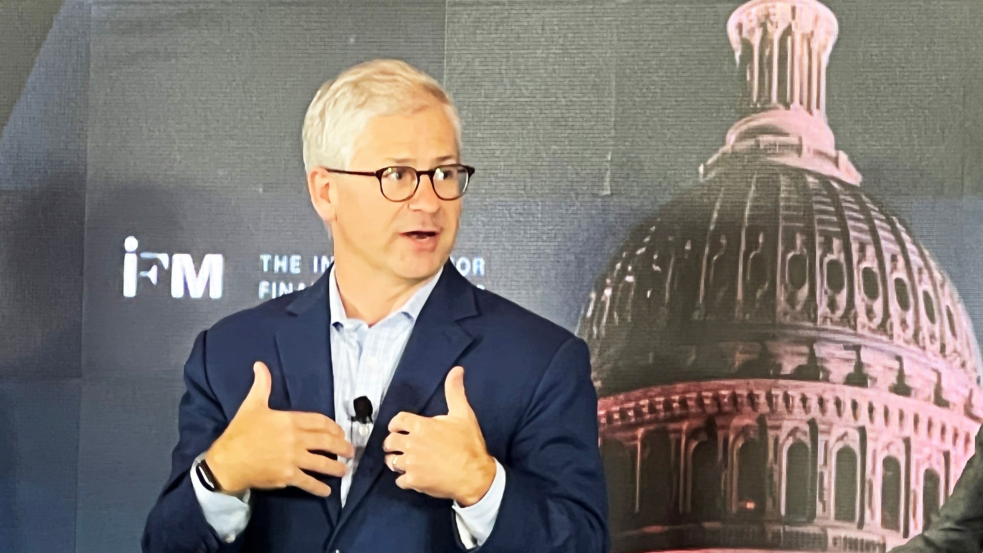 Rep. Patrick McHenry, temporary speaker of the U.S. House of Representatives