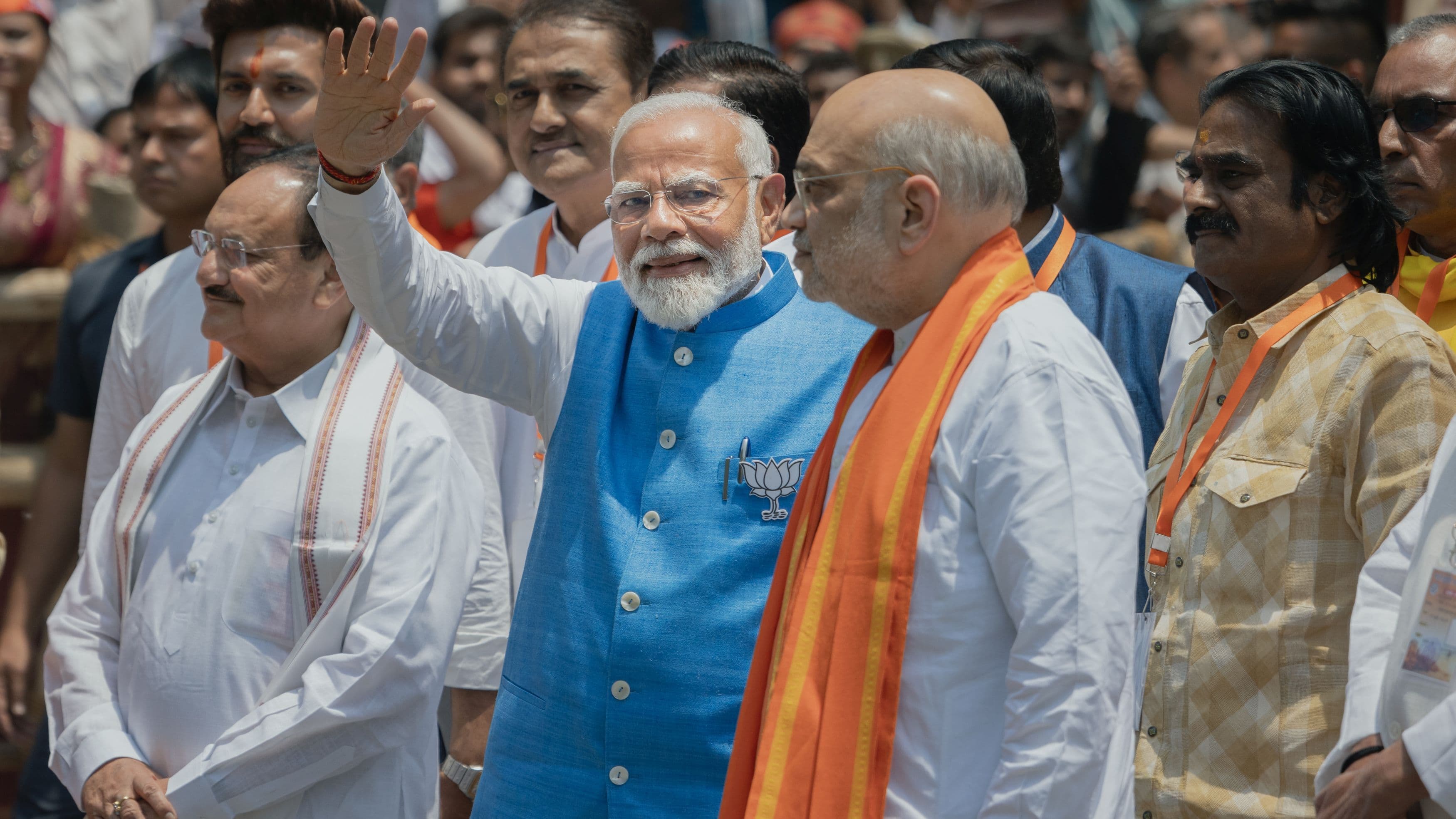 16:9 crop India's Prime Minister Narendra Modi Nominates In Varanasi