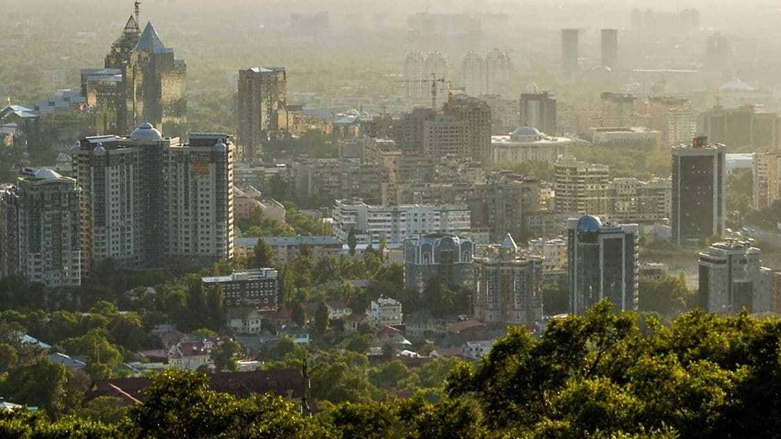 16:9CROP: Kazakhstan cityscape landscape (Alexander Serzhantov/Unsplash)