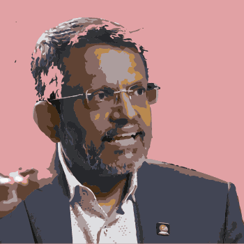 Ravi Menon, the head of Singapore's central bank (Mason Webb/CoinDesk)