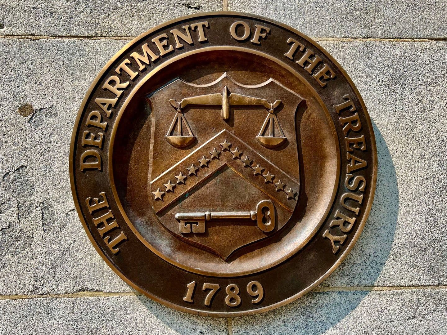 U.S. Treasury Department seal