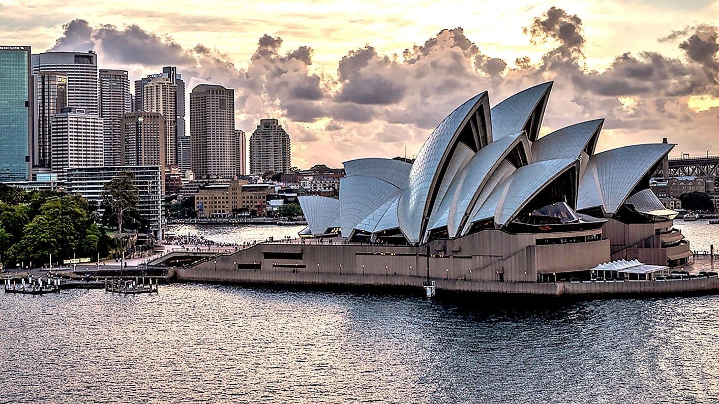 (16:9 CROP) Sydney Opera House in Australia (Stanbalik/Pixabay)