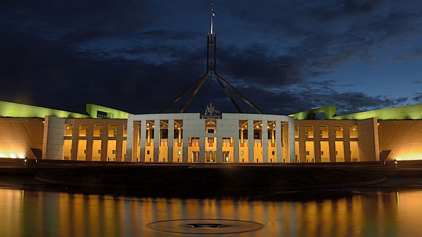 Parliament house, Canberra, Australia. (Unsplash)