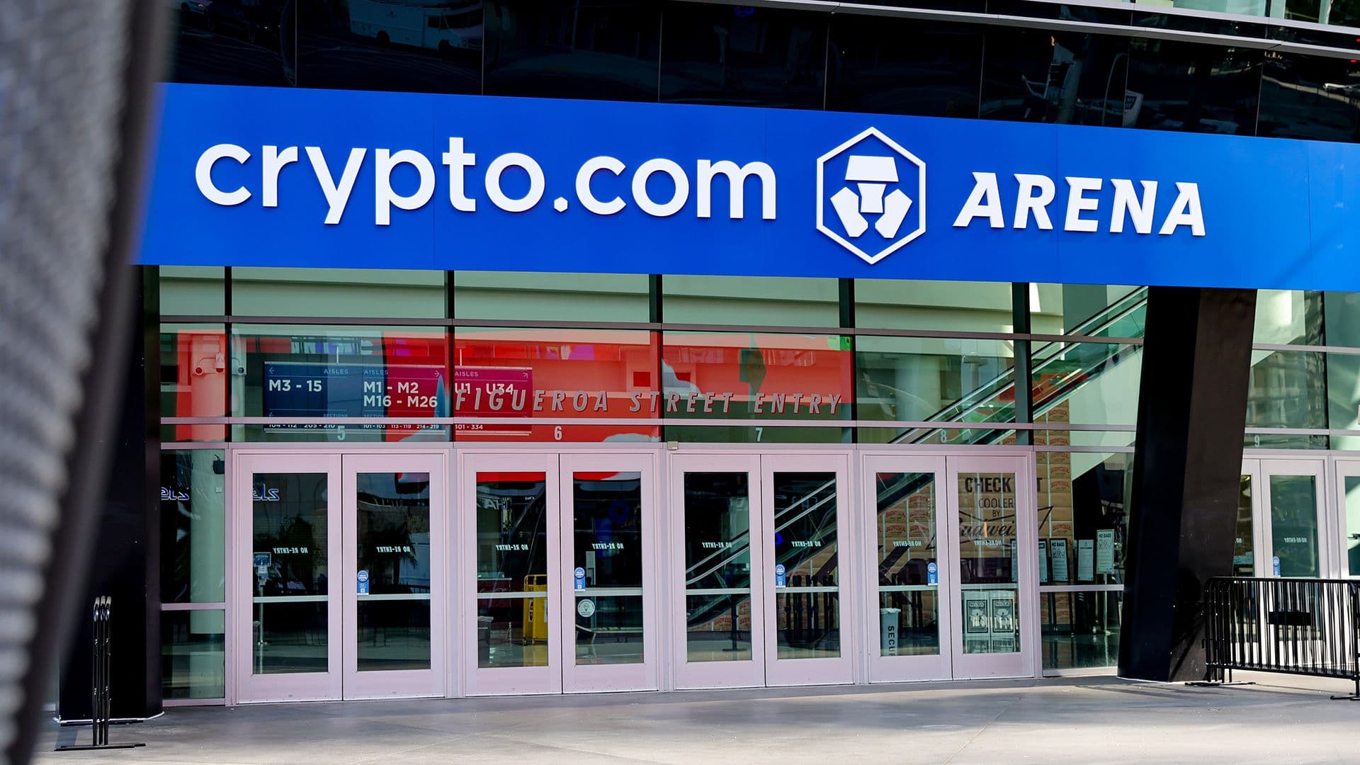 The exterior of Crypto.com Arena (Rich Fury/Getty Images)