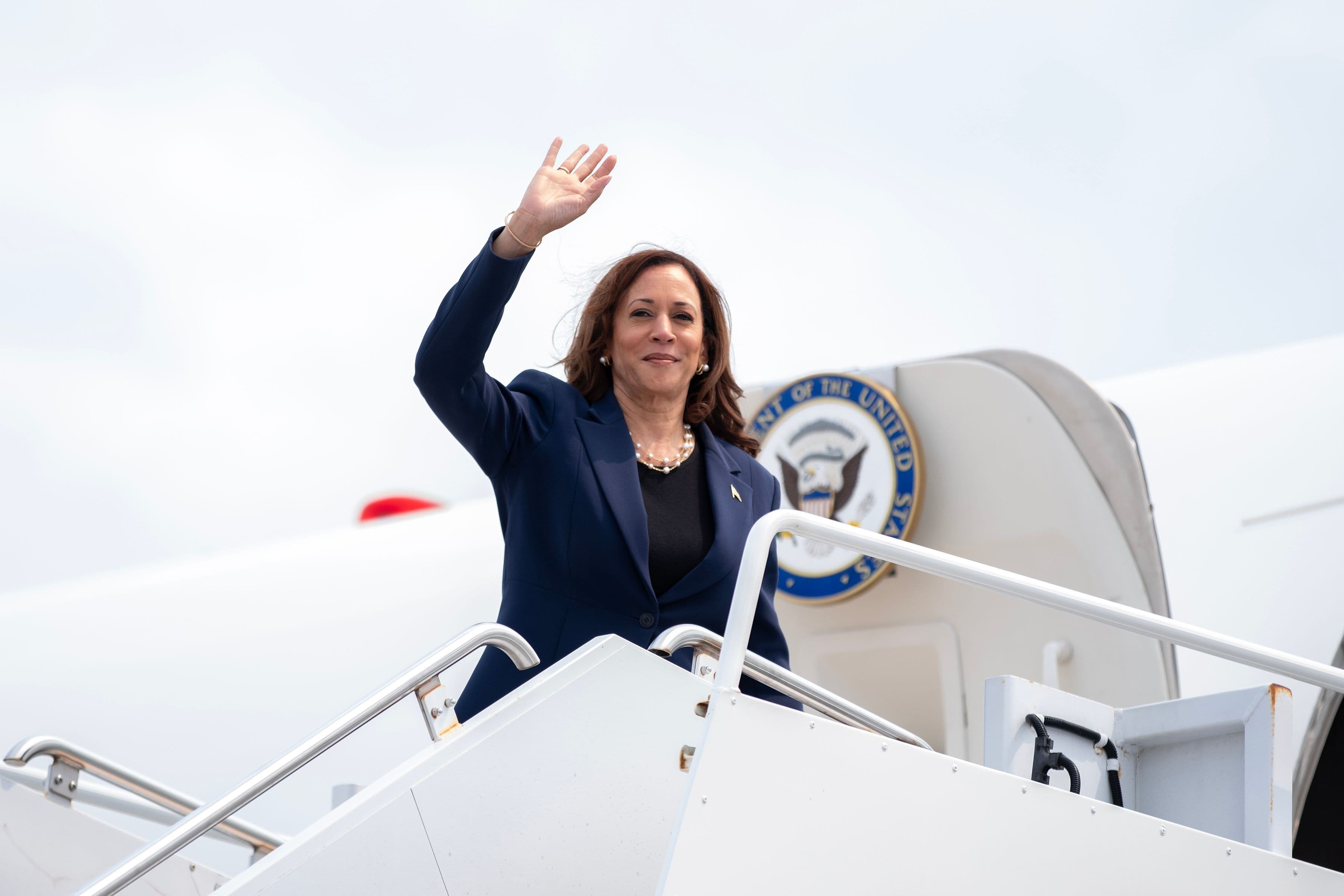 Vice President Kamala Harris Campaigns In Wisconsin