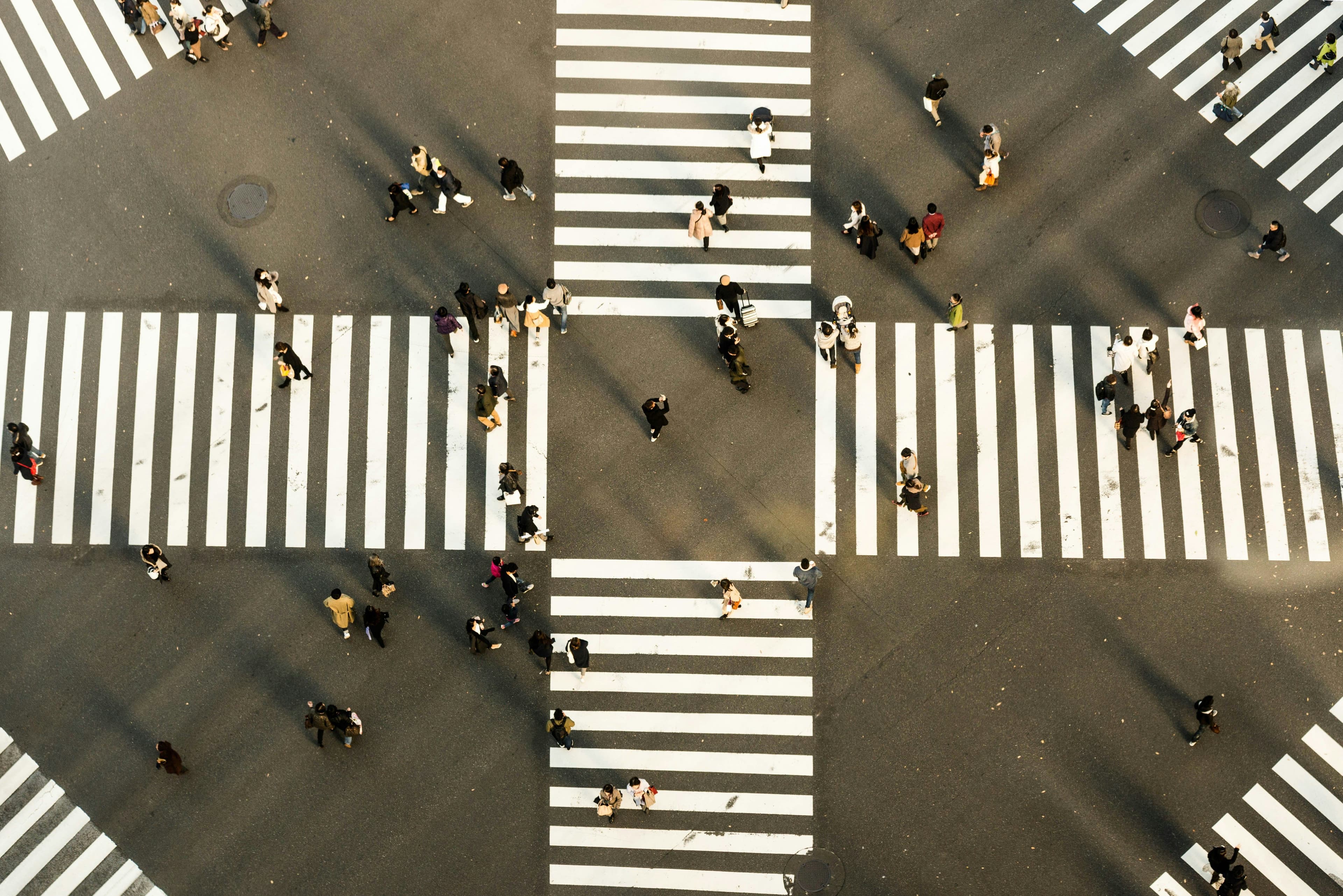 City crosswalk