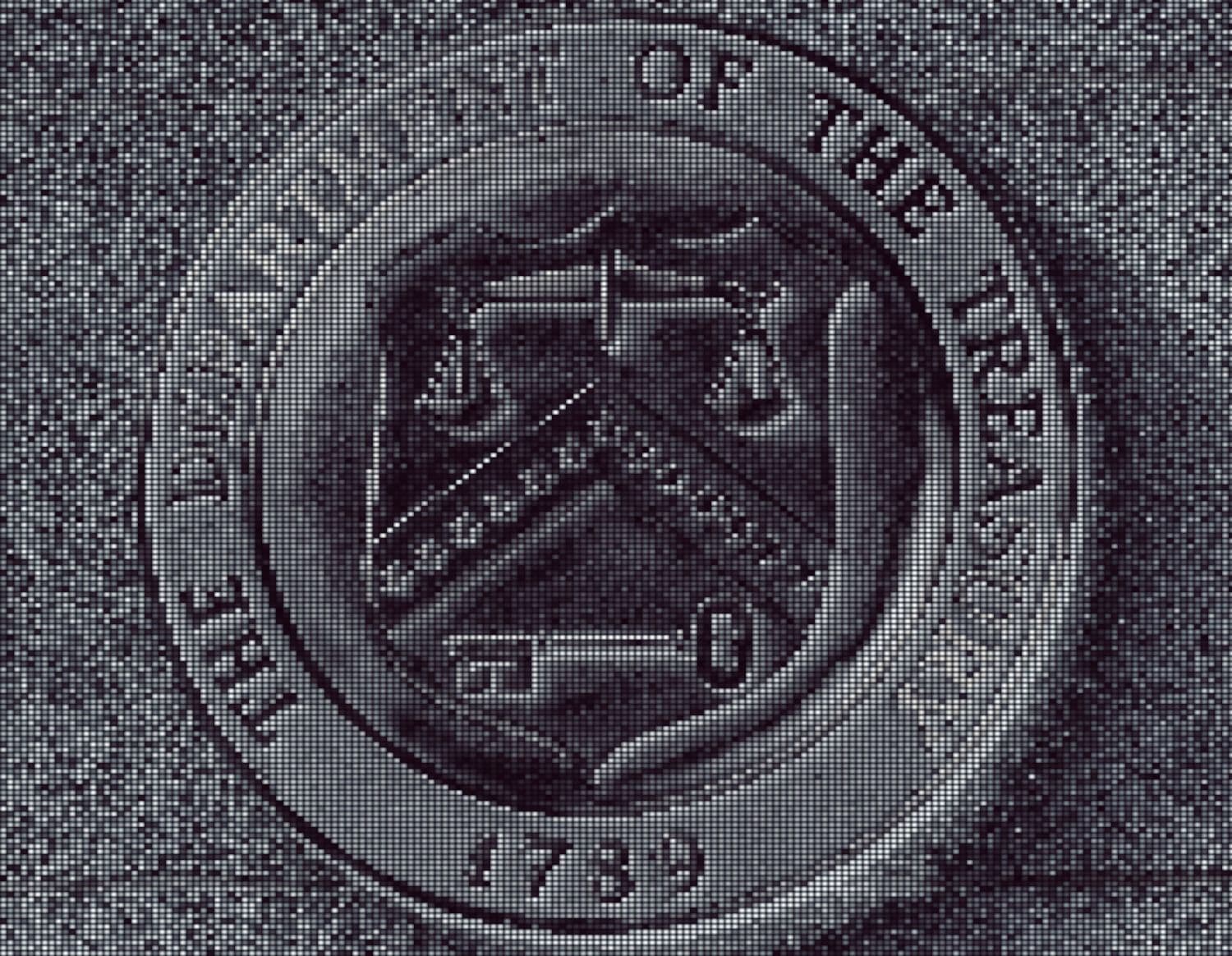 U.S. Treasury Department seal (Bill Perry/Shutterstock, modified by CoinDesk)