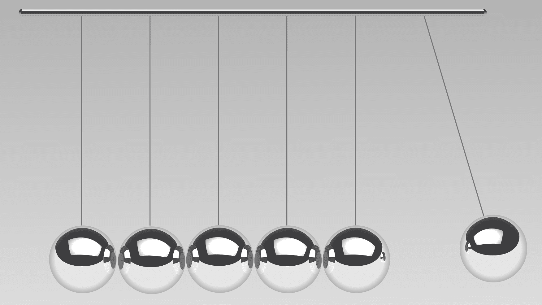 16:9CROP Pendulum balls swinging