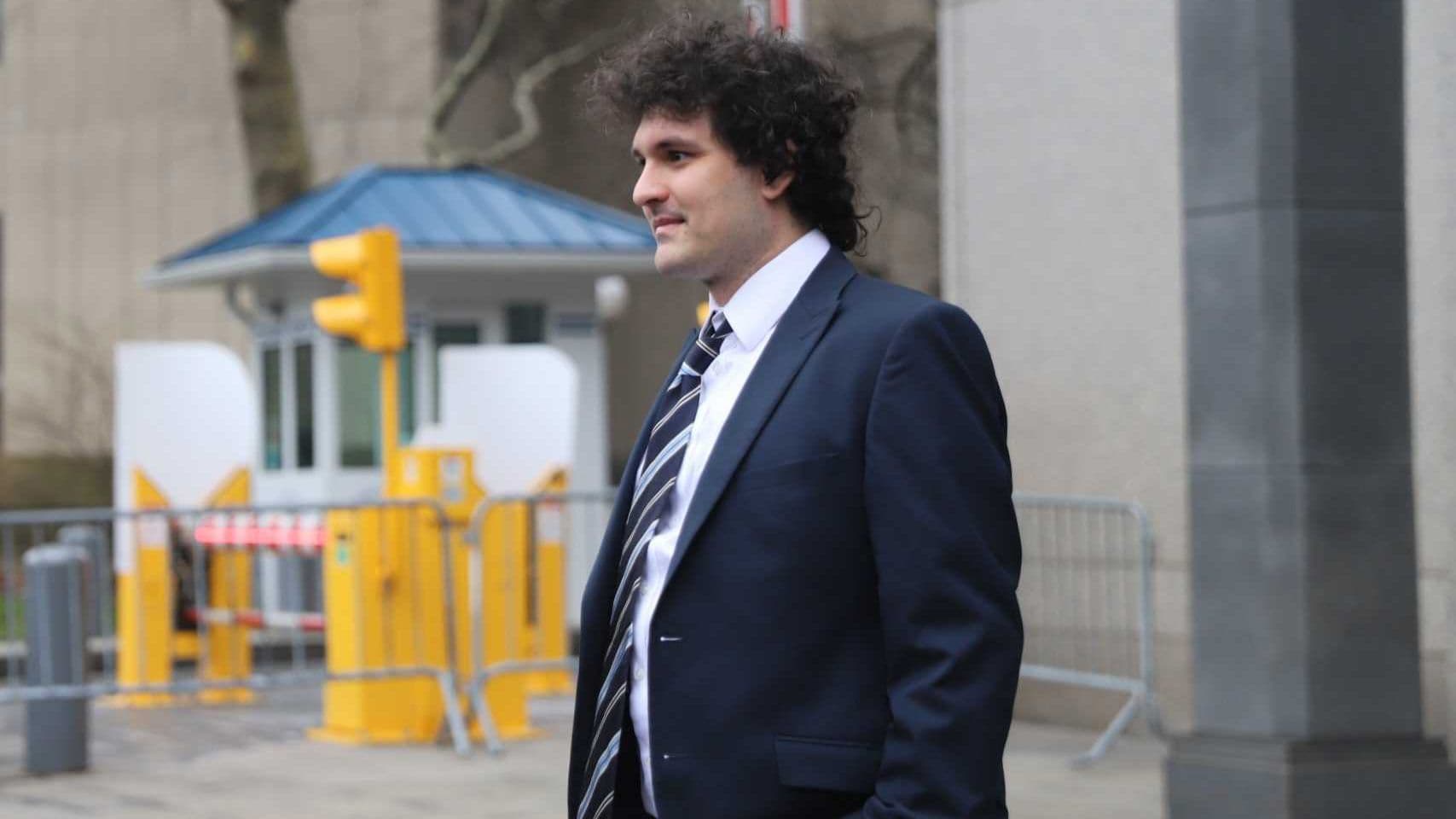 Sam Bankman-Fried outside court on February 9, 2023 (Liz Napolitano/CoinDesk)