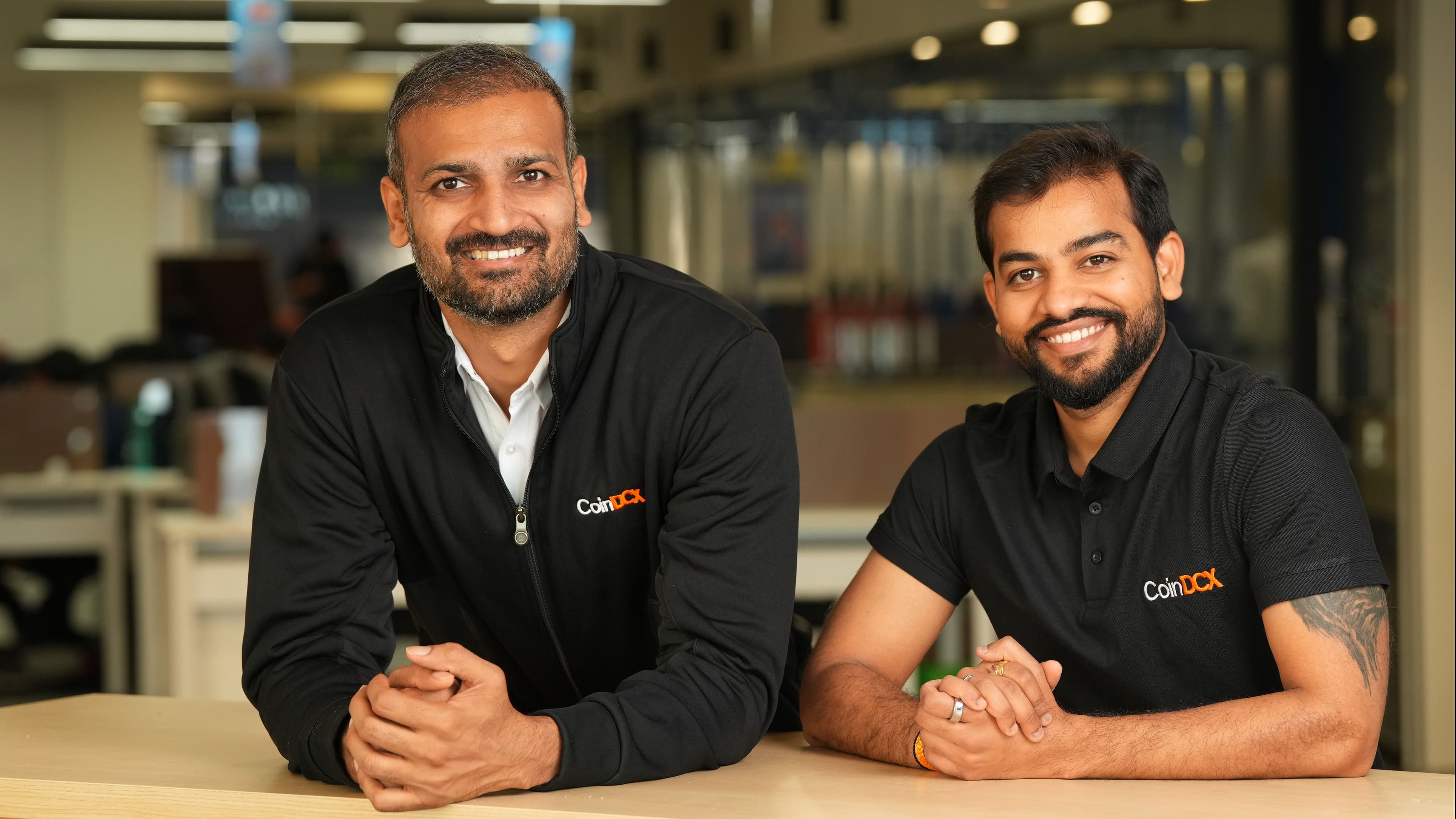 16:9 Indian Crypto Exchange CoinDCX's co-founders Neeraj Khandelwal and Sumit Gupta (From L to R) Courtesy: CoinDCX