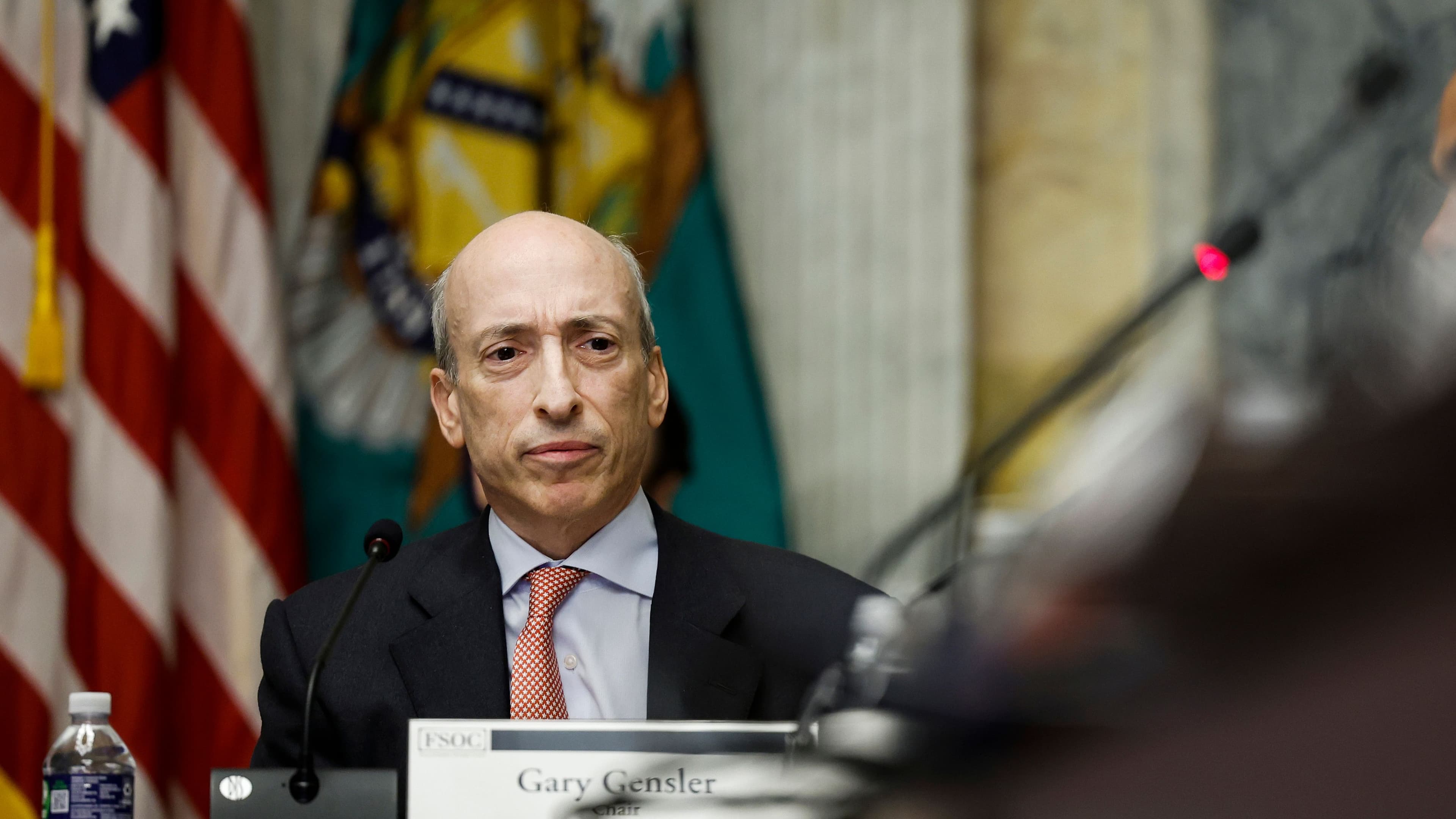 16:9CROP SEC Chair Gary Gensler Oct. 2022 (Anna Moneymaker/Getty Images)